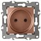 12-2105-14 ЭРА Розетка 2P,16A-250В, IP20, Эра12, медь  Б0019337