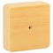 Коробка распаячная 75х75х20 (без клеммы) сосна IP40 ЭРА Б0031179