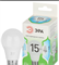 Лампа светодиодная  ЭРА LED GREEN LINE A60-15w-865-E27 GL E27 15 Вт груша холодный свет Б0067098 - фото 69575
