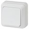 2-101-01 Intro Выключатель, 10АХ-250В, ОУ, Quadro, белый Б0053733
