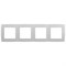 12-5004-01 ЭРА Рамка на 4 поста, Эра12, белый Б0014771