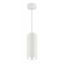 PL12 GX53 WH/SL Подсветка ЭРА Подвесной светильник под лампу GX53, алюминий, цвет белый+серебро Б0048543 - фото 70672