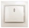 1-103-02 Intro Переключатель, 10А-250В, IP20, СУ, Plano, сл.кость Под заказ Б0027600