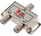 Делитель ЭРА SIMPLE TV  2 ответвления под F разъём 5-1000 МГц (1шт/уп) Б0048320