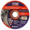 Диск отрезной по металлу  125х1,6х22 мм TYTAN (10 шт/уп) 25385*