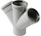 Крестовина 110/50/50х45° вн.канализ. (30) VALFEX  27111550