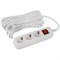 UDL-16-3100-ES Greenline 3 розетки с заземлением с выключателем 10м ПВС 3x1мм2 Удлинитель ЭРА Б0065040