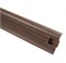 Плинтус 55мм "Комфорт" Орех с мягким краем 291 (40шт/уп) 2,2м К55 291 ОРХ