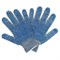 Перчатки х/б С ПВХ, 5 нит.10 класс,(серые) (300пар/уп) 00-00014635