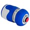 GWHC20-058 GREEN APPLE Коннектор с аквастопом для шланга 12мм(1/2),пластик,TPR(20/200)Под заказ  Б0003117
