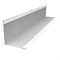 Уголок потолочный 19х19х3000мм белый оцинкованный (30шт/уп) 556063