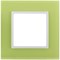 14-5101-26  ЭРА Рамка на 1 пост, стекло, Эра Elegance, лайм+бел Под заказ Б0034480