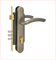 Комплект замка с ручками и цилиндром 45мм ст.бронза,для межкомнат.и вход.дверей 96-85 М НОРА М 8290