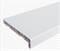 Подоконник ПВХ 150Х2500 ламинированный белый (шагрень) 00-00000276