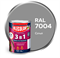 Грунт-эмаль по ржавчине 3в1  0,9кг серый RAL 7004 Olecolor 4300008959